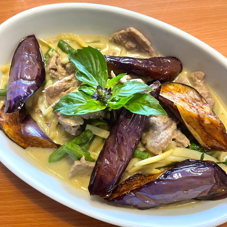 Delicious Green Curry Awaits