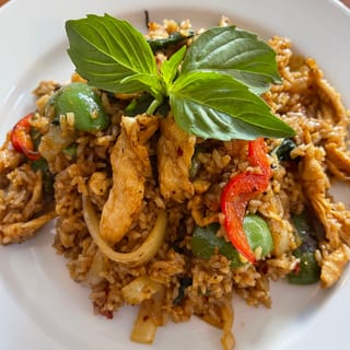 L - Spicy Basil Fried Rice